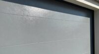 smoothly spray garage doors