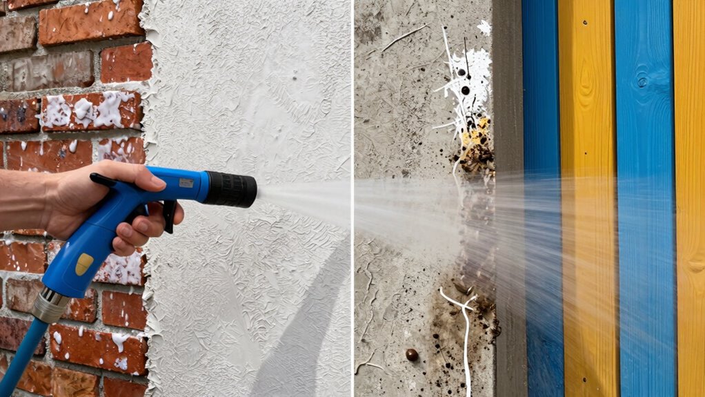 soft and pressure cleaning