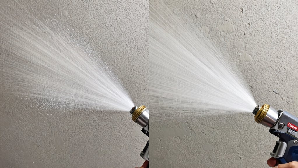 spray precision versus coverage