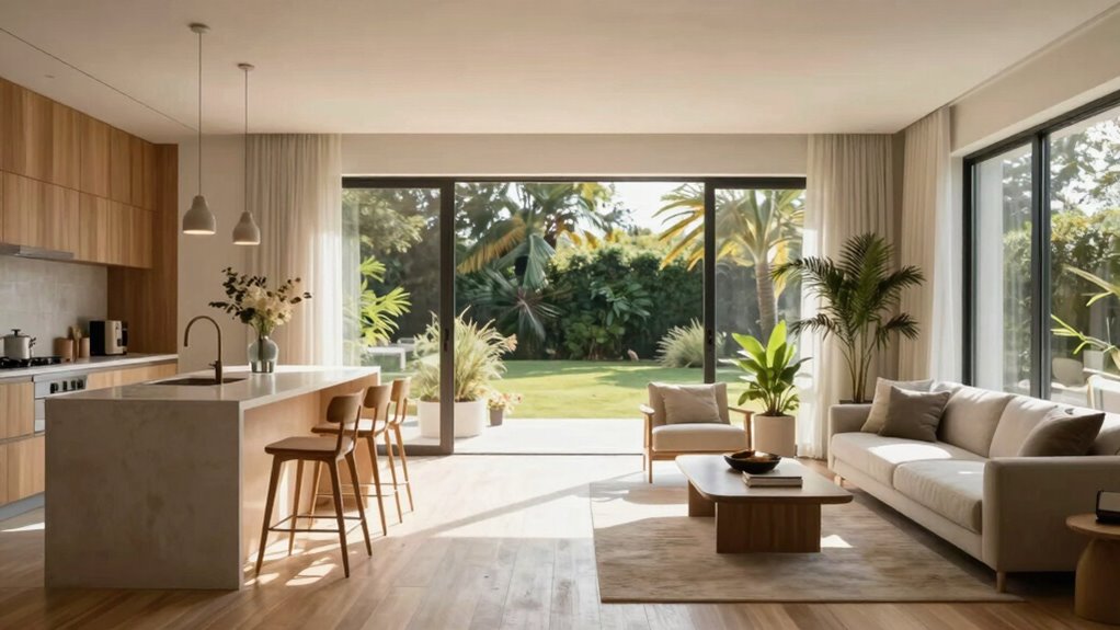 thoughtful open concept design