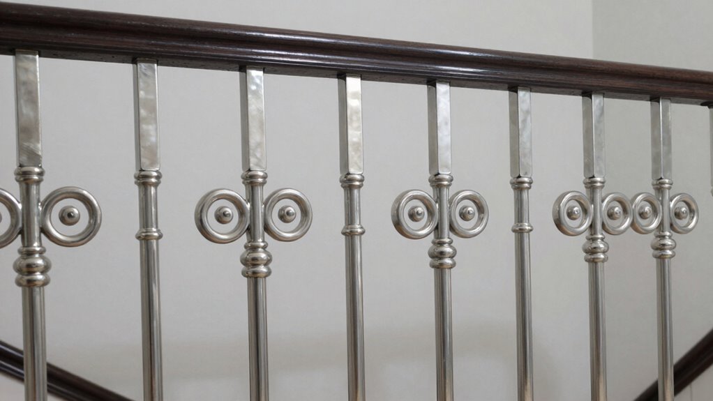 two pass railing installation technique