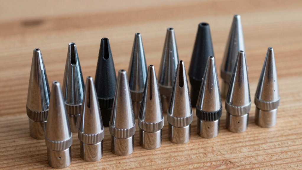versatile durable spray tips