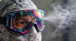 wear eyes prevent overspray