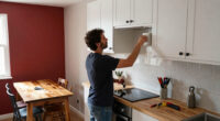 A Couple Gave Their Galley Kitchen A Budget-Friendly Redo With A Dining Nook