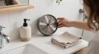 I Moved A Clock To My Bathroom, And It Changed My Morning Routine Forever