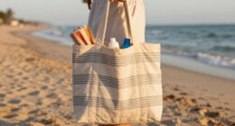 This Collapsible Tote Is My “Mary Poppins” Beach Bag