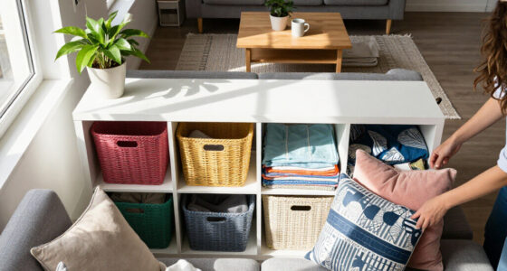 She Used IKEA Storage To Make Her Studio Feel Like A One-Bedroom