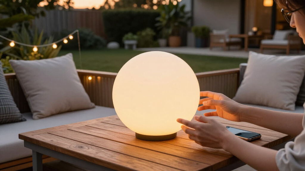 Upgrade Your Patio With These Oversized Smart Sphere Lights