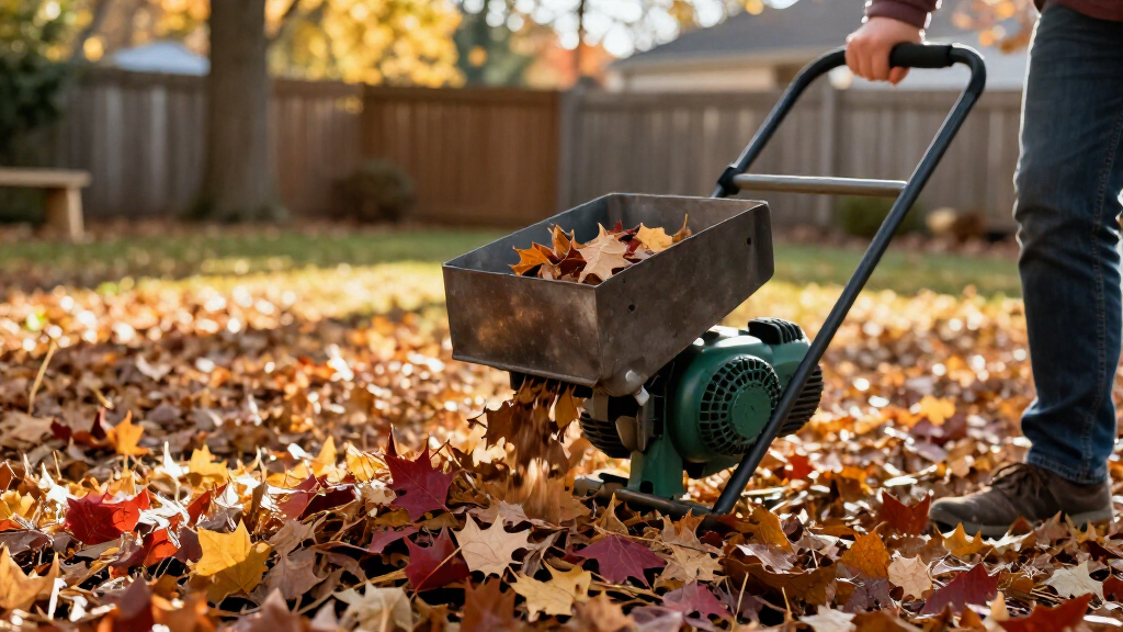 Forget Lawn Mowers: There's A Neat Tool For Shredding Fall Leaves