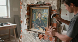 Stolen Renoir Paintings Found Hidden, And Damaged, Behind Cinder Block Wall