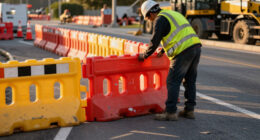 Why Do Construction Barricades Come In Different Colors? The Colors Decoded